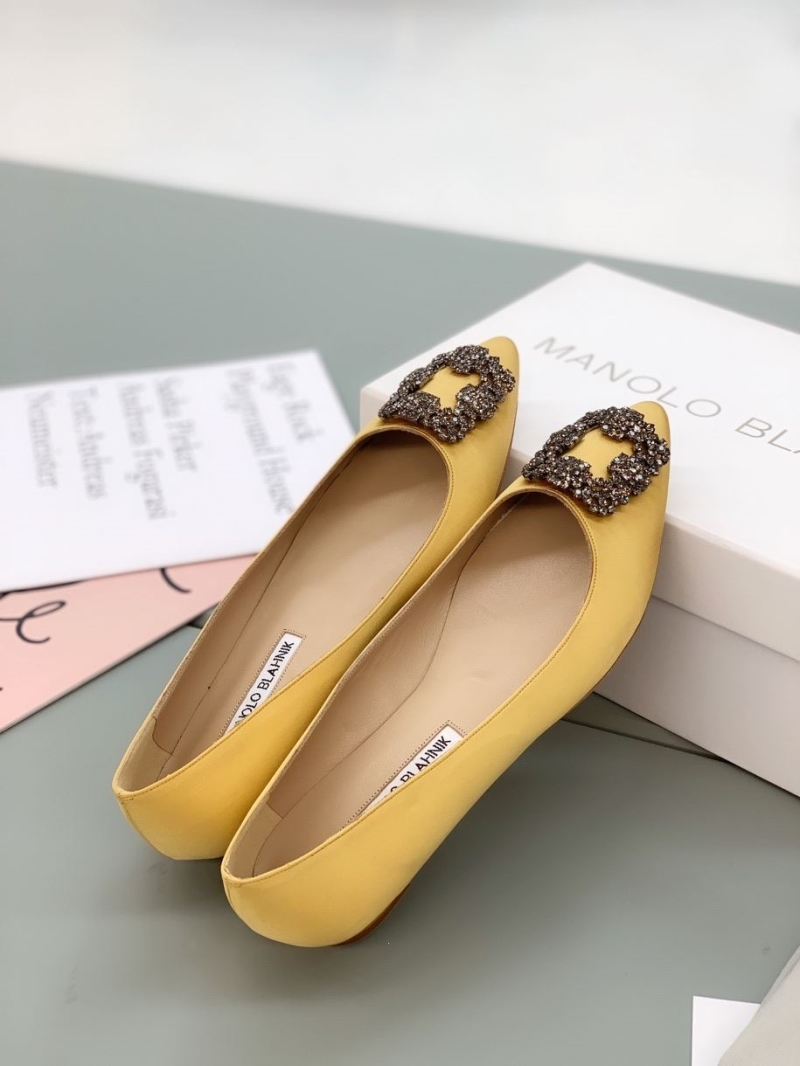 Manolo Blahnik flat shoes